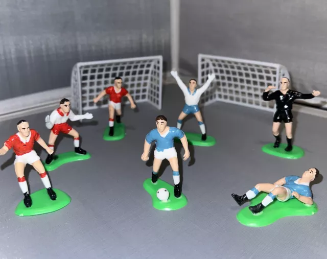 SOCCER Football 9 Pcs Birthday Cake Topper Set Decoration Cakes WILTON 2311-9002