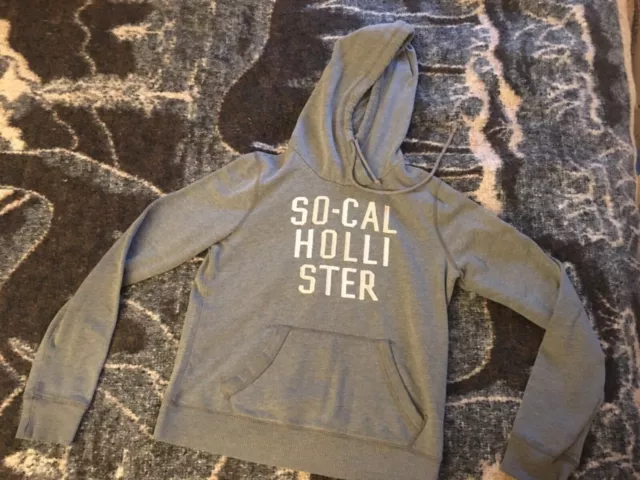 Abercrombie & Fitch Hollister Co. So-Cal Hollistor Grey Sweatshirt Small