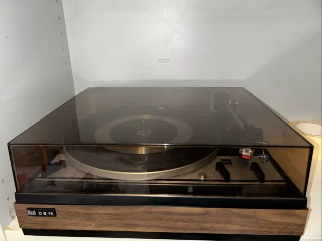 DUAL 1214 CS16 Vollautomatik Plattenspieler Turntable HiFi Getestet Vinyl Player