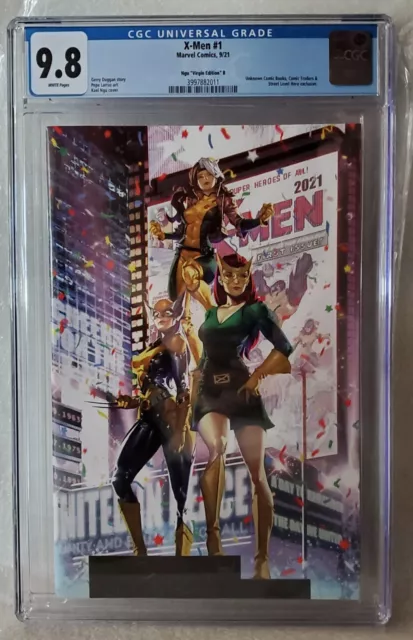 X-Men #1 - CGC Graded 9.8 NM+ Kael Ngu Virgin Variant Marvel Unknown Comics Book