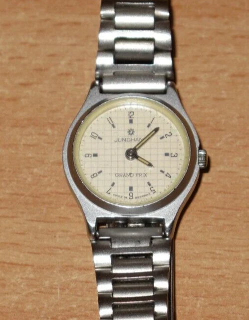Montre Junghans 835 Argentée Pour Femme - Modèle Bracelet Occasion, Style Intemporel