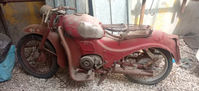 Moto guzzi Zigolo 1950 moto epoca radiata vendesi intera per ricambi o restauro