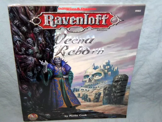 Ad&D Ravenloft Module - Vecna Reborn (Rare 1St Printing Factory Sealed & Mint!!) 2