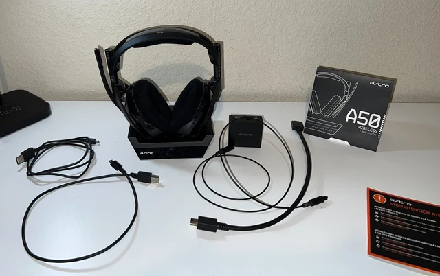 Astro Gaming A50 4th Gen Wireless Headset + Base Station PS5 PC + HDMI Adapter Astro Gaming A50 4th Gen Wireless Headset + Base Station PS5 PC + HDMI Adapter