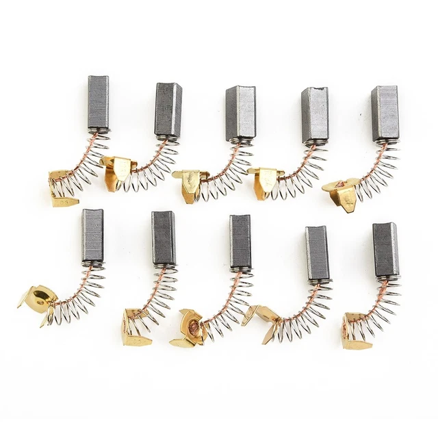 Set versatile spazzole di carbone per martello elettrico e smerigliatrice angolare (10