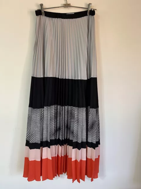 Country Road Pleated Size 10 Maxi Skirt