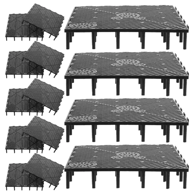 20 Pcs PVC Filter Plate Fish Tank Bottom Divider Freshwater