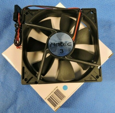 Antec Nuovo Antec LED Blu Tri-Cool PC Custodia Ventola 120mm 4-Pin 3-Speed Computer 