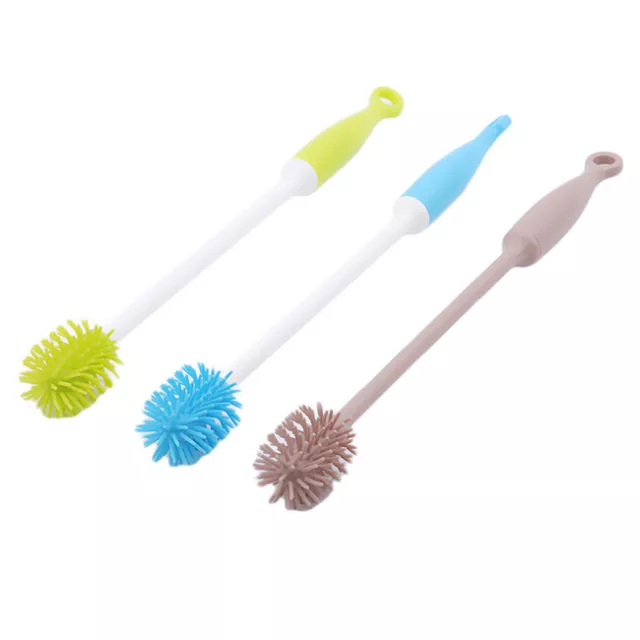 Cleaner Brush Glass Milk Bottle Brush Cup Tube Pipe Long Handle Cleaning Brush S