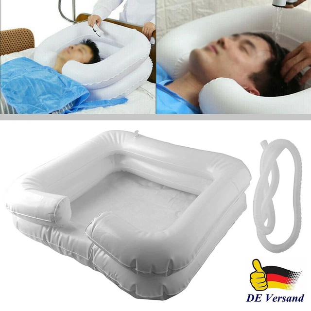 Lavabo inflable lavabo para el cabello lavabo para el cabello PVC con manguera de drenaje