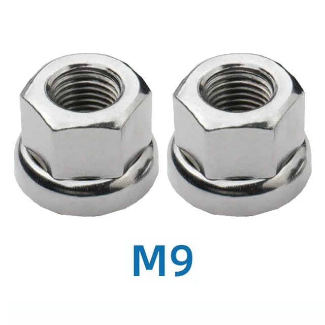 Vocdikficy Écrou Moteur Moyeu Vélo Électrique M12 - Rondelle Sécurité Et Cache - Pour Moteurs 500W-5000W
