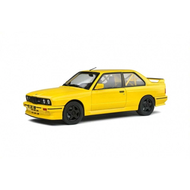 BMW M3 E30 Jaune Dakar 1990 1/18 SOLIDO S1801513
