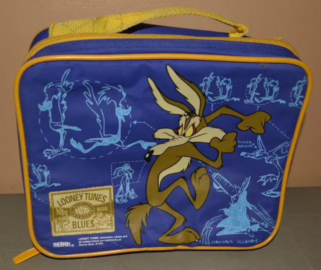 Vinyl lunch box - Wile E Coyote - Thermos 1995