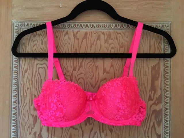 Huit Melisande neon pink bra 32C 3