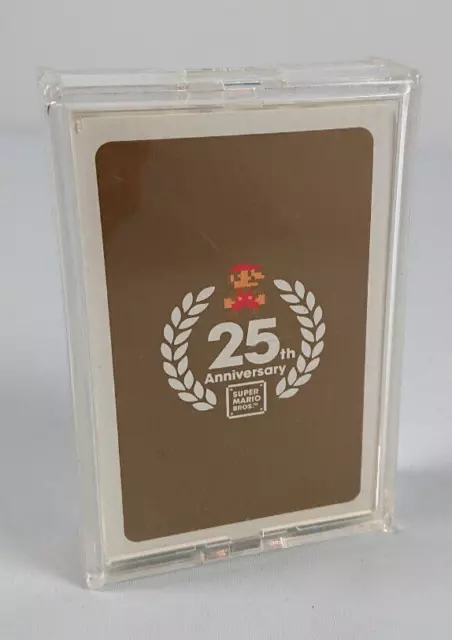 Carte à jouer Super Mario Bros. 25th anniversary import JAP rare en boite