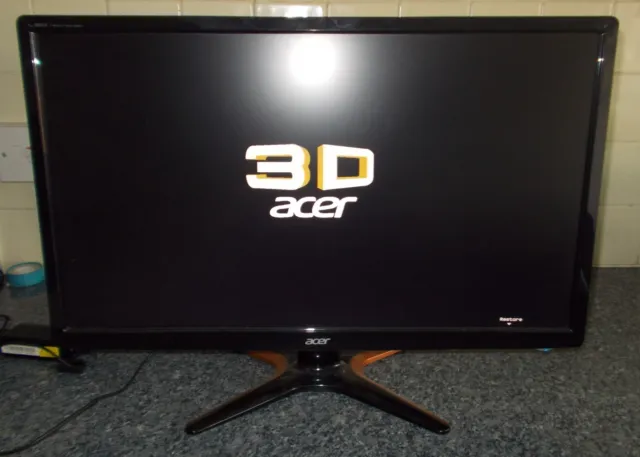 Acer GN246HL 24 inch LED 1920x1080 Full HD Widescreen 144Hz Gaming Monitor -...