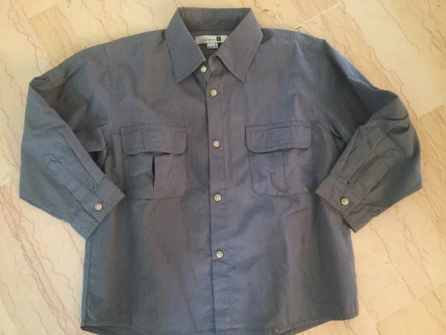 ZARA KIDS CHEMISE Garcon 2 3 Ans Couleur Bleu Jean Neuve EUR 18 00 PicClick FR