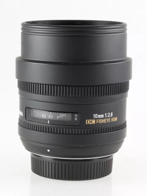Sigma 10mm 2.8 EX DC HSM Fisheye Objektiv - Nikon AF