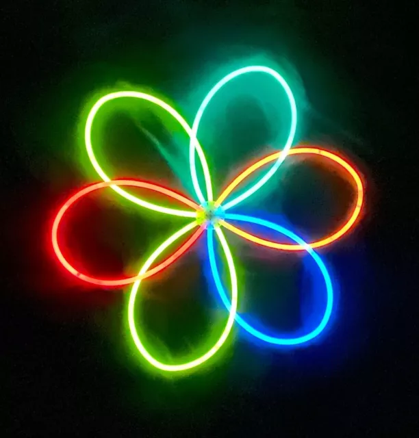 25 Pack 20/22 inch LONG 12hr Lumistick Glow Stick Necklaces & Connectors