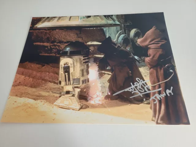 Star Wars Rusty Goffe Signed Photo Certificate Of Authenticity