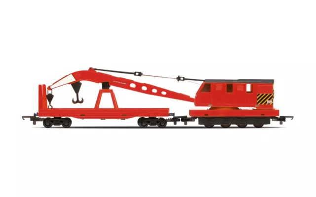 Hornby R6881 OO Gauge Railroad Breakdown Crane