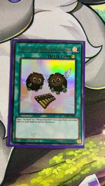 AC19-EN020 The Flute Of Summoning Kuriboh Ultra Rare 1st Edition NM Yugioh Card