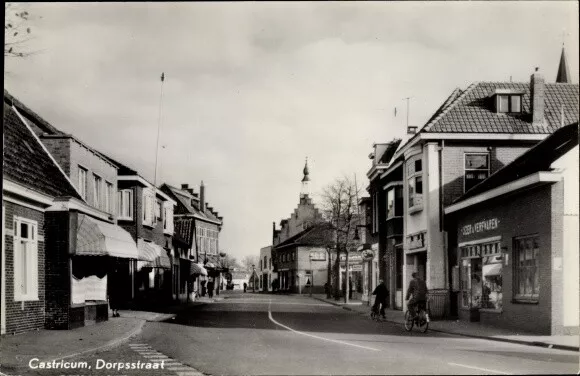 Ak Castricum Nordholland Niederlande, Dorpsstraat - 2918336