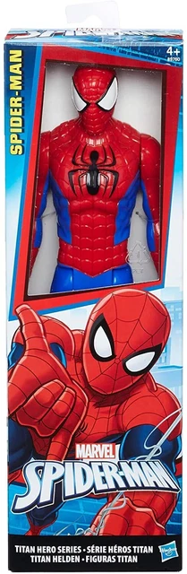 Marvel Figurine d'action Spider-Man Titan Hero Series Spider-Man à l'échelle de 30,5 cm, Jouet pour Enfants à partir de 4 Ans : Hasbro