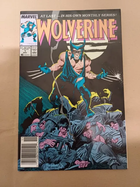 Marvel Comics Wolverine #1- 1988 First Appearance Patch NM Newstand Edition