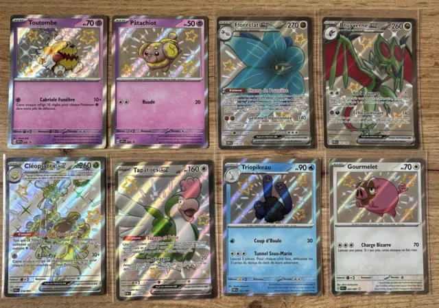 lot de 30 cartes pokemon destinées de paldea Full Art / Ex EV4.5 FR