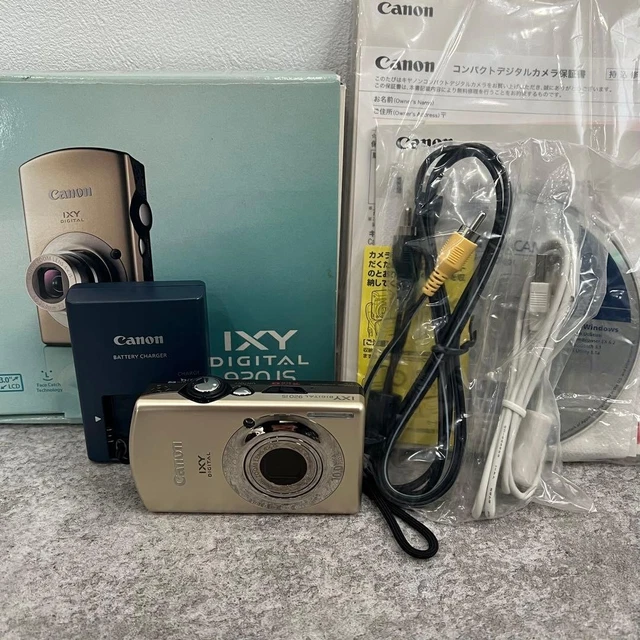 Canon IXY 920 IS ゴールド CANON IXY DIGITAL 920 IS Gold Compact Digital Camera Tested