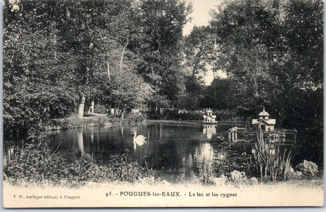 58 POUGUES LES EAUX  -carte postale ancienne [JR03958]