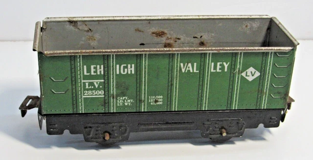 Vintage Marx # L.V. 28500 'O' High-Sided Gondola Train Car