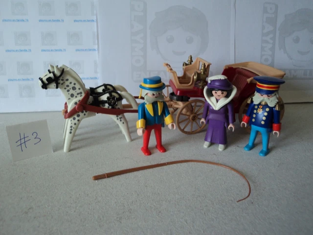 PLAYMOBIL vintage city 1900 belle époque homme triporteur set