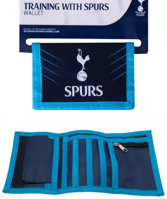 Tottenham Hotspur Fc Club Crest Pocket Money Wallet Coin & Credit Id Card Holder