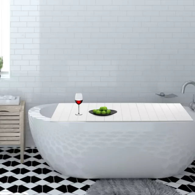 Cubierta de bañera plegable tabla de bañera estante estante de bañera 170x70 cm!