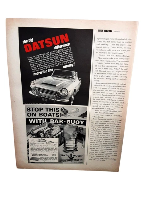 Datsun & Nissan, Asian, Automobiles, Advertising, Collectibles