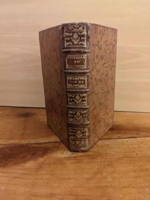 livre ancien-M. Le Beau -Histoire du bas-Empire , tome 11 - 1768