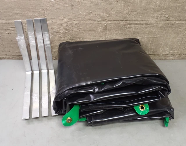 UltraTech Portable Spill Containment Berm Kit 8252 10' x 10' x 1' 748 Gal *CUT*