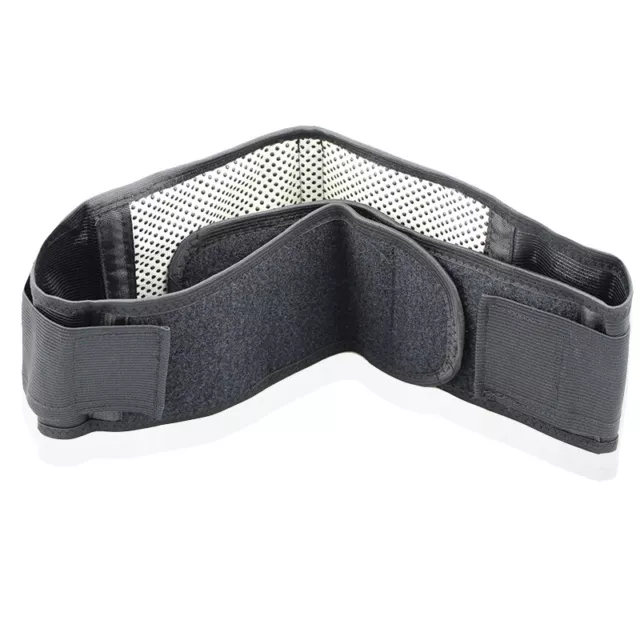 Massage lombaire Brace Band taille Tourmaline auto chauffage Thérapie Ceinture 3