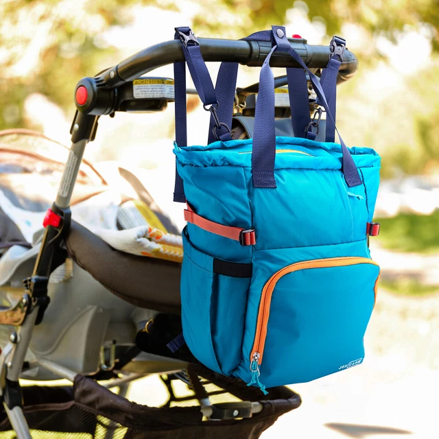 Mom Diaper Bag Backpack Nylon Maternity Baby Care Nappy Bag Traveling Shopping 12