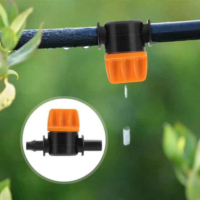10 Pcs Irrigation Shut Switch Adaptador Irrigation Tube Fittings