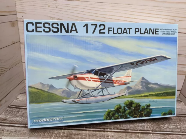 Modelcraft Cessna 172 Float Plane Model Kit