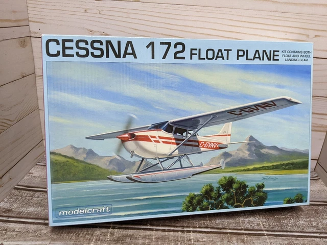 Modelcraft Cessna 172 Float Plane Model Kit Modelcraft Cessna 172 Float Plane Model Kit