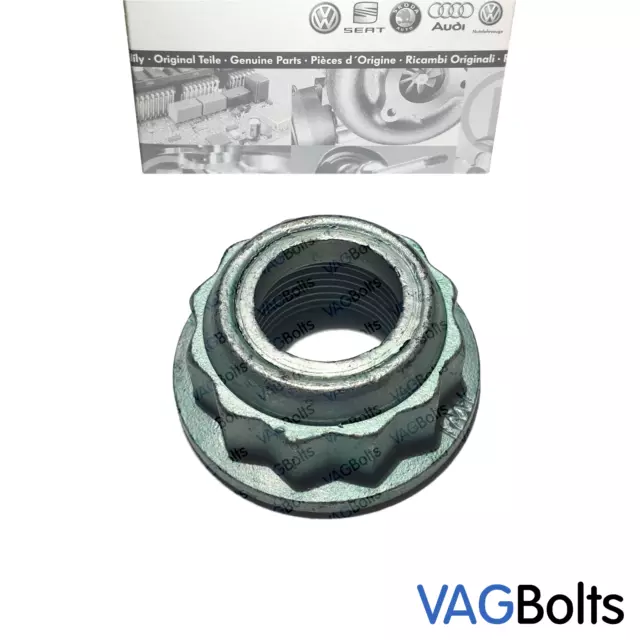 GENUINE VW AUDI Wheel Hub Axle Nut N90587602 Golf Mk4 Beetle Up Fabia