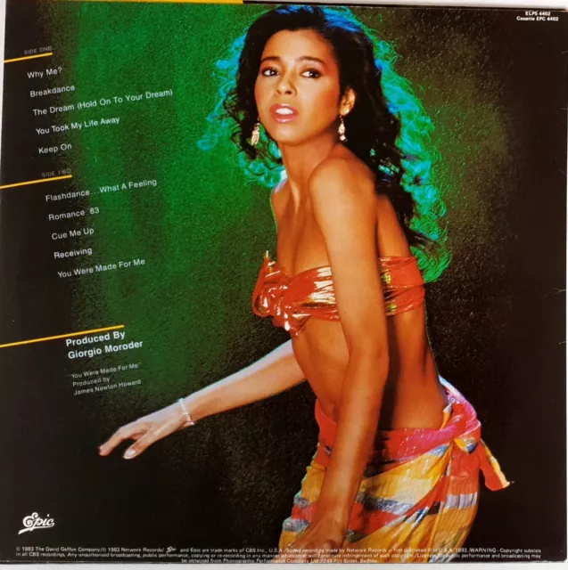 Irene Cara – What A Feelin' Vinyl LP 1983 Epic Australia – ELPS 4402 NM 3