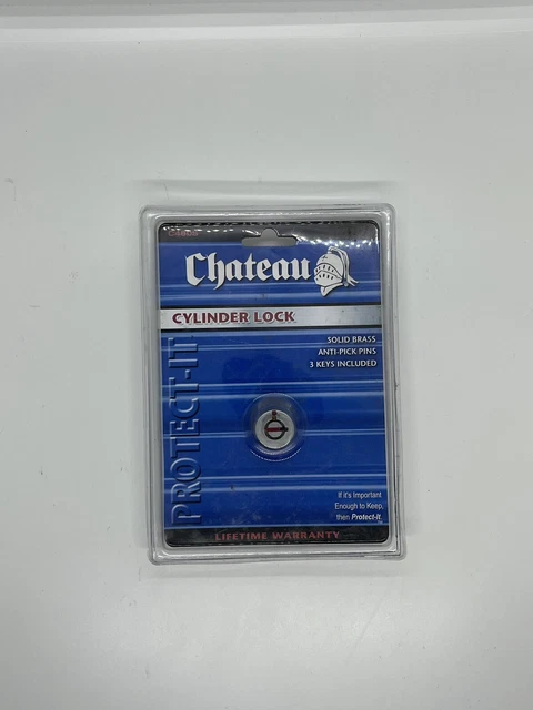 Chateau self-storage C480-S exclusive cylinder lock for storage unit NEW