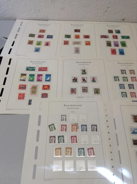 Briefmarken-Sammlung Bundesrepublik Deutschland 1964-1981 ! ab 1 € ! 5