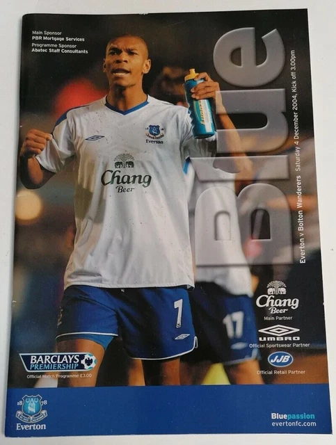 Aperçu Everton vs Bolton Wanderers - Capital One Cup 1977