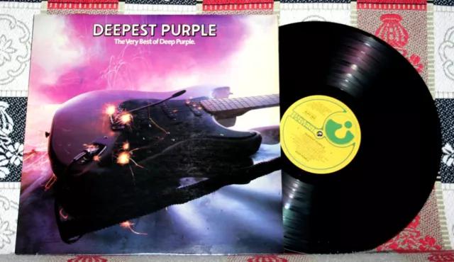 Deep Purple "Deepest Purple, The Very Best Of" Original Aust 1989 LP. PLAY-1015